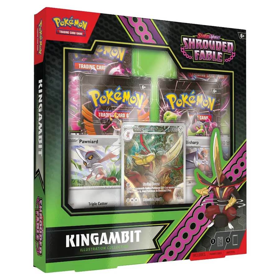 Vorderseite der Kingambit Illustration Collection Box (EN)