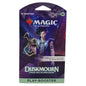 Magic: The Gathering – Duskmourn Sleeved Booster (Deutsch) mit geisterhaftem Hausmotiv