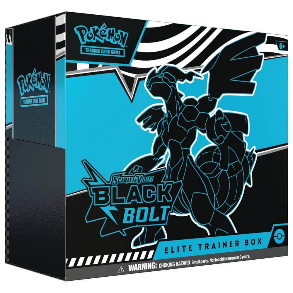 Produktbild der Pokémon Black Bolt Elite Trainer Box (Englisch)