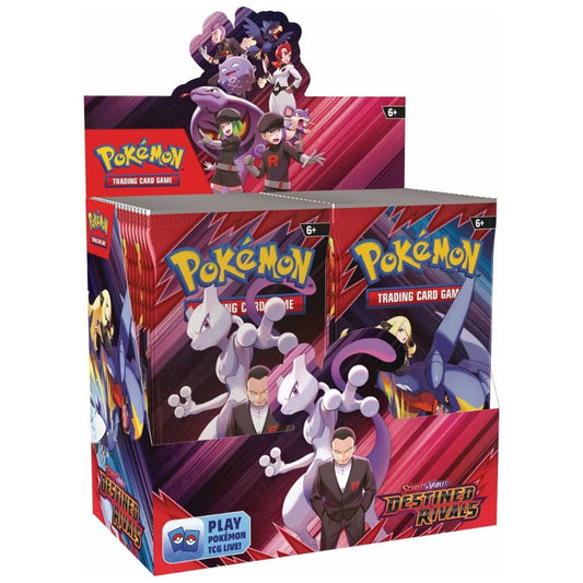 Pokémon Display Scarlet & Violet: Destined Rivals – Boosterbox Vorderseite
