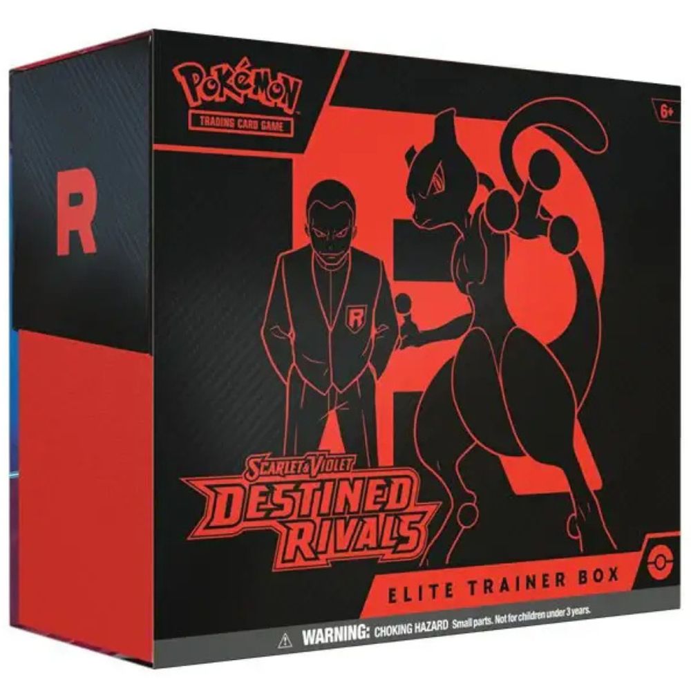 Elite Trainer Box ETB Pokémon Destined Rivals – Verpackungsvorderseite