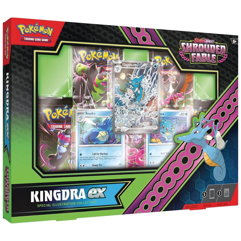 Pokémon TCG Kingdra ex Special Illustration Collection Vorderseite – EN Version