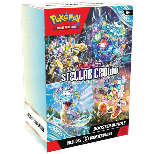 Vorderseite des Pokémon Booster Bundle – Stellar Crown (englische Version)